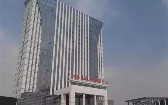 泗洪縣政務(wù)服務(wù)中心大樓中心機(jī)房環(huán)境監(jiān)